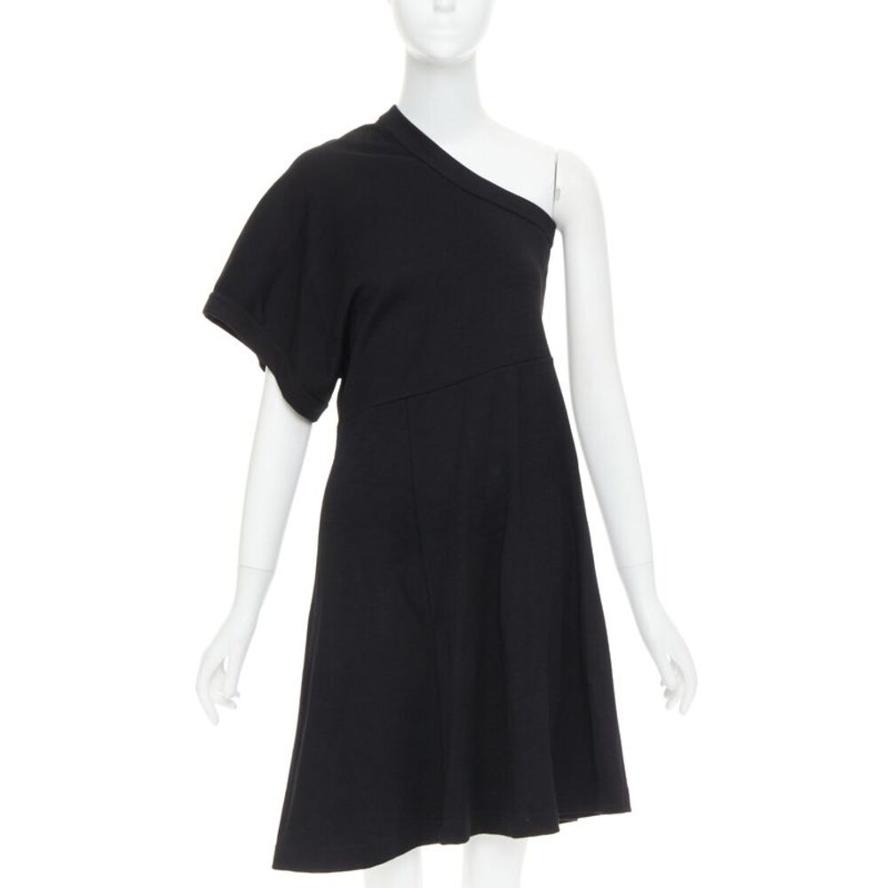 Comme Des Garcons 2014 Wool One Shoulder Gown